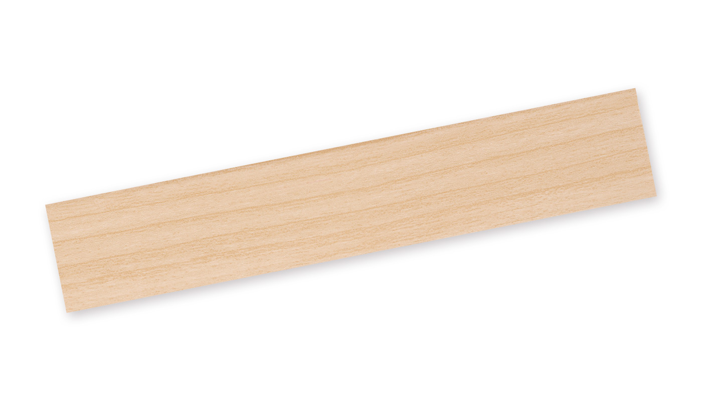 Bordo Plastica  ABS Acero Mandal Naturale DECORO LEGNO