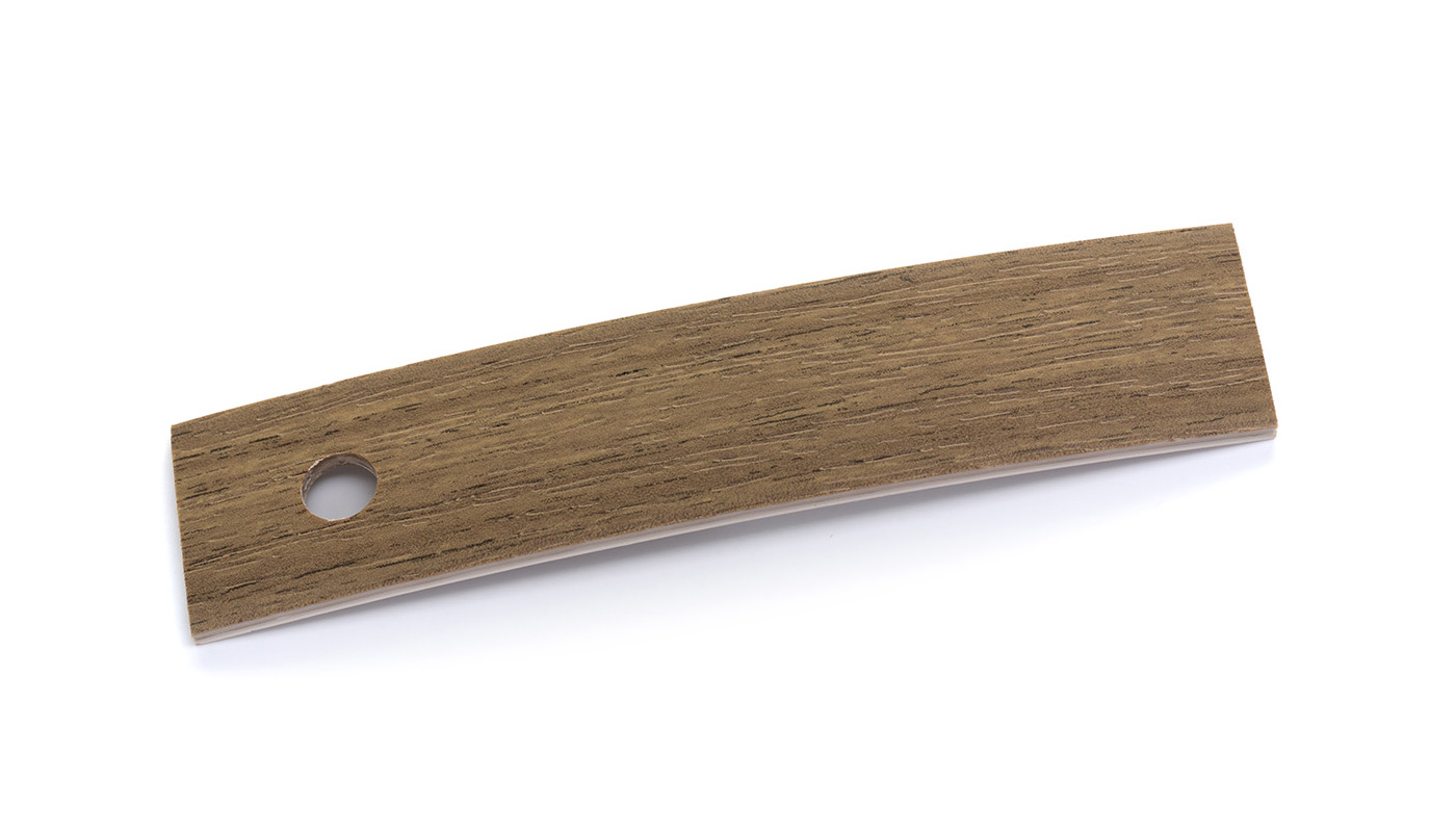 Bordo Plastica  ABS Noce Select Scuro DECORO LEGNO