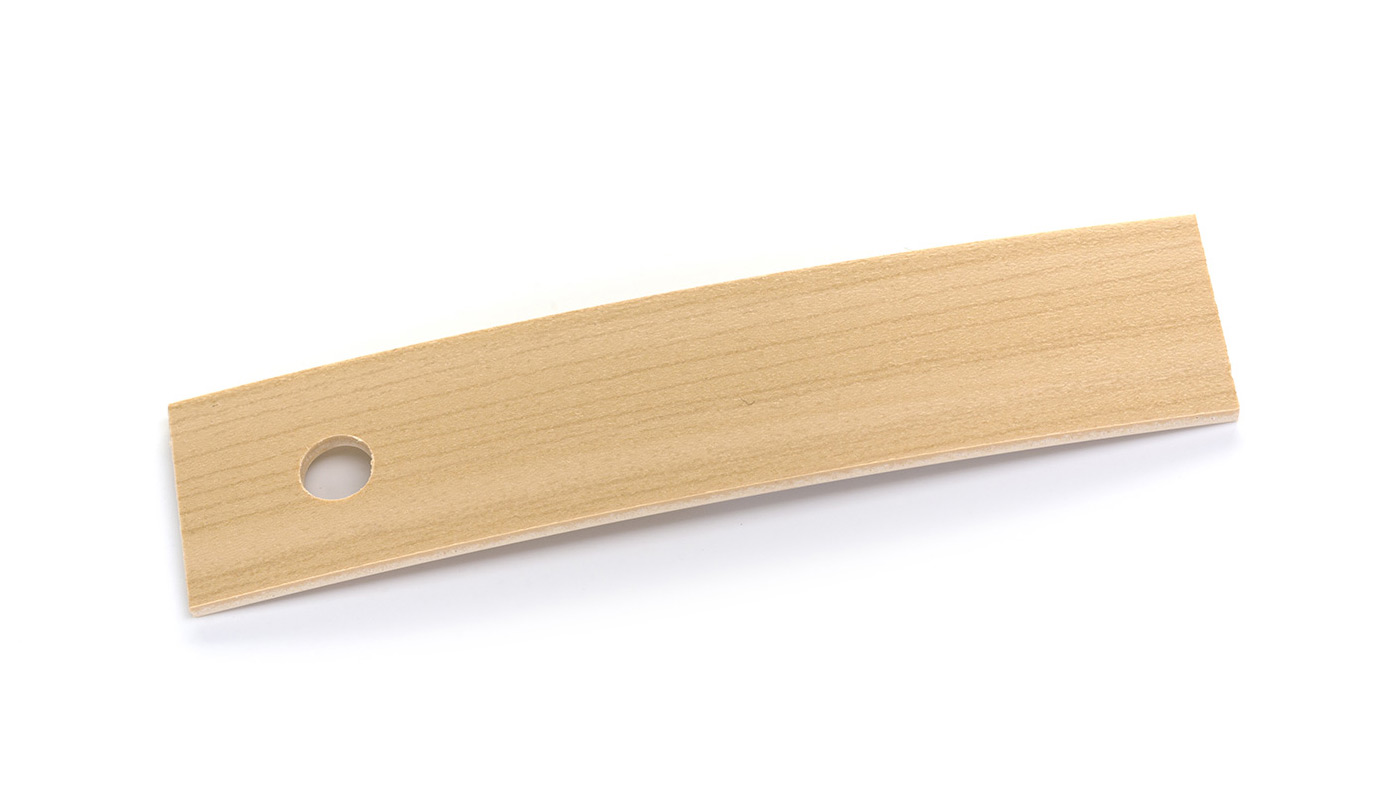 Bordo Plastica  ABS Acero DECORO LEGNO