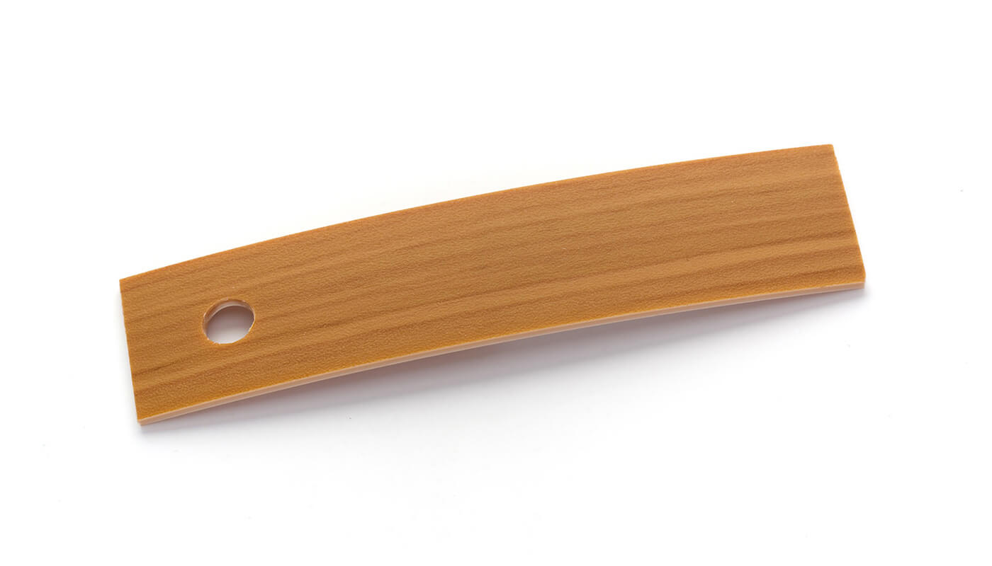Bordo Plastica  ABS Noce DECORO LEGNO