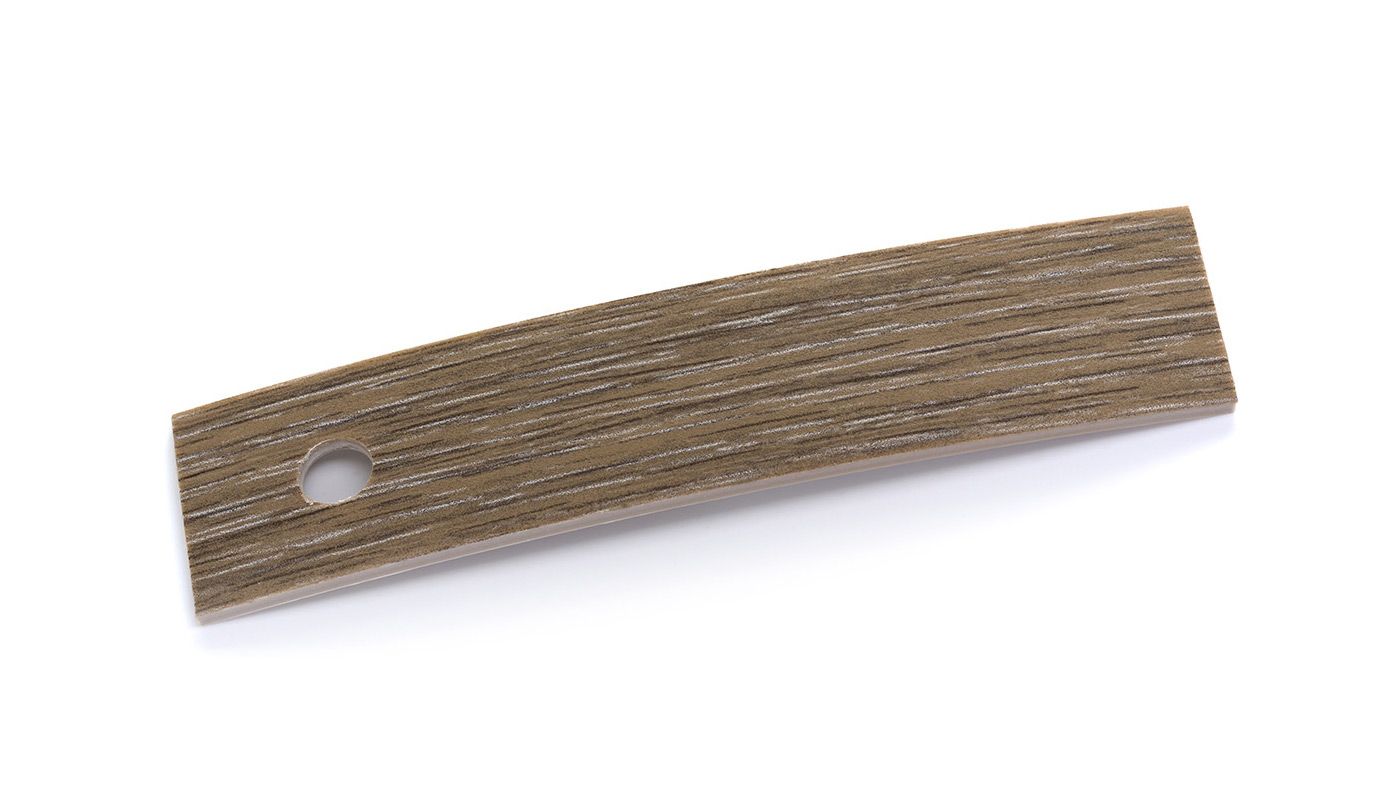 Bordo Plastica  ABS Rovere Urban Caffe DECORO LEGNO