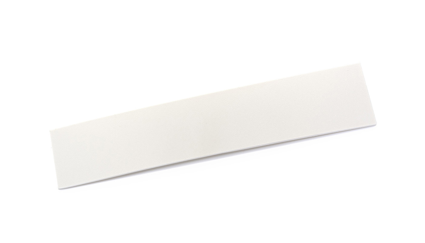 Bordo Plastica  ABS Bianco TINTA UNITA