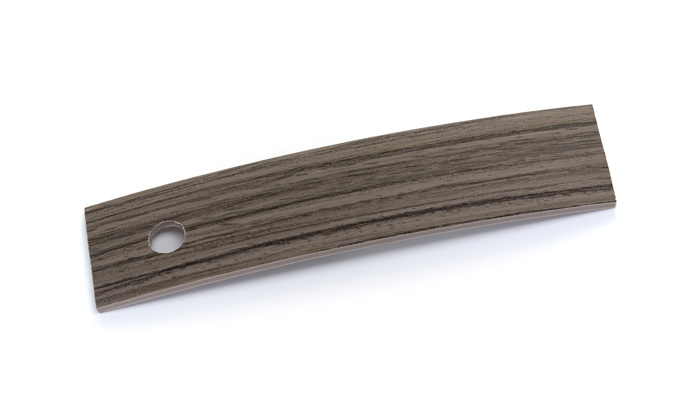 Bordo Plastica  ABS Olmo Ovid Cannella DECORO LEGNO