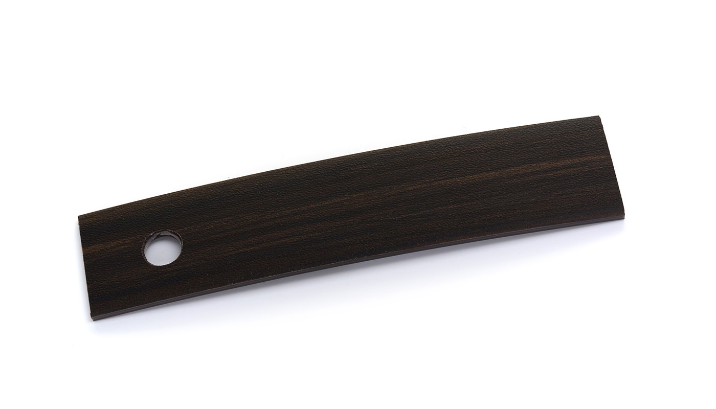 Bordo Plastica  ABS Wengè DECORO LEGNO