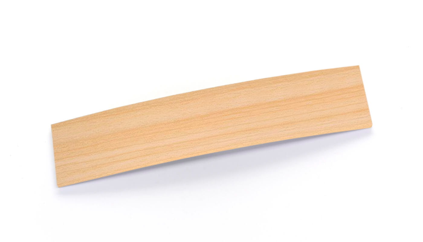 Bordo Plastica  ABS Acero DECORO LEGNO