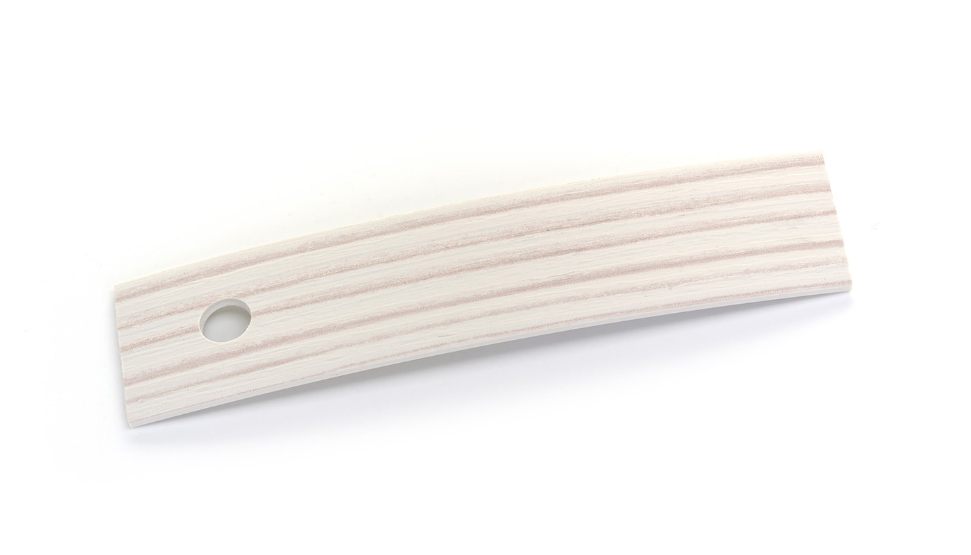Bordo Plastica  ABS Pino Riva Bianco DECORO LEGNO