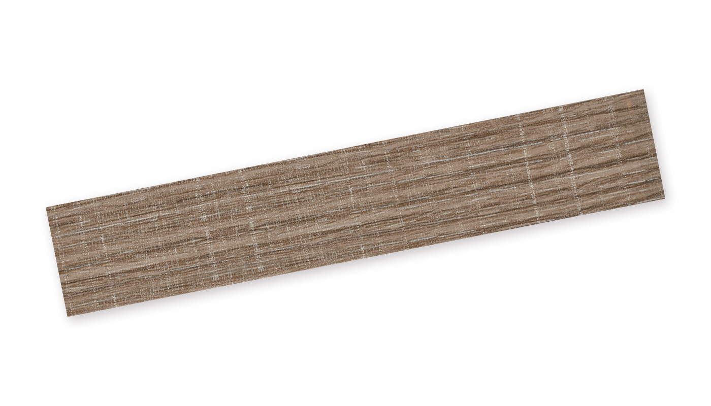 Bordo Plastica  ABS Rovere Bardolino  Scuro DECORO LEGNO