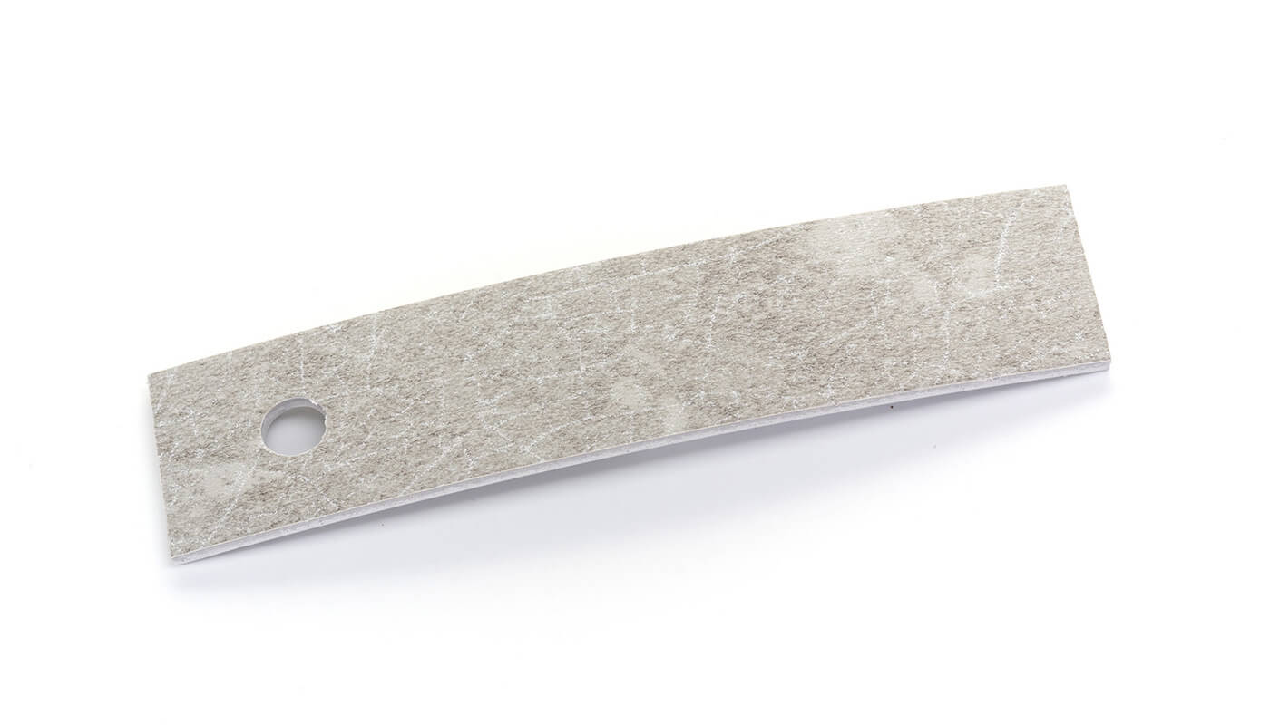 Bordo Plastica  ABS Marmo Amalvi Bianco Grigio FANTASIA