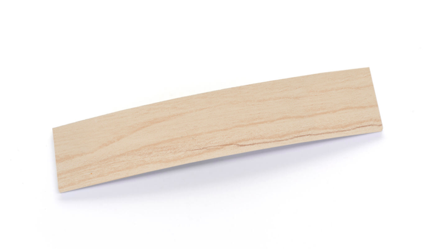 Bordo Plastica  ABS Acero DECORO LEGNO
