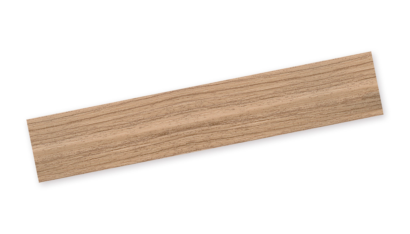 Bordo Plastica  ABS Noce DECORO LEGNO