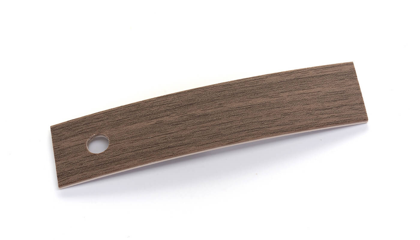 Bordo Plastica  ABS Noce DECORO LEGNO