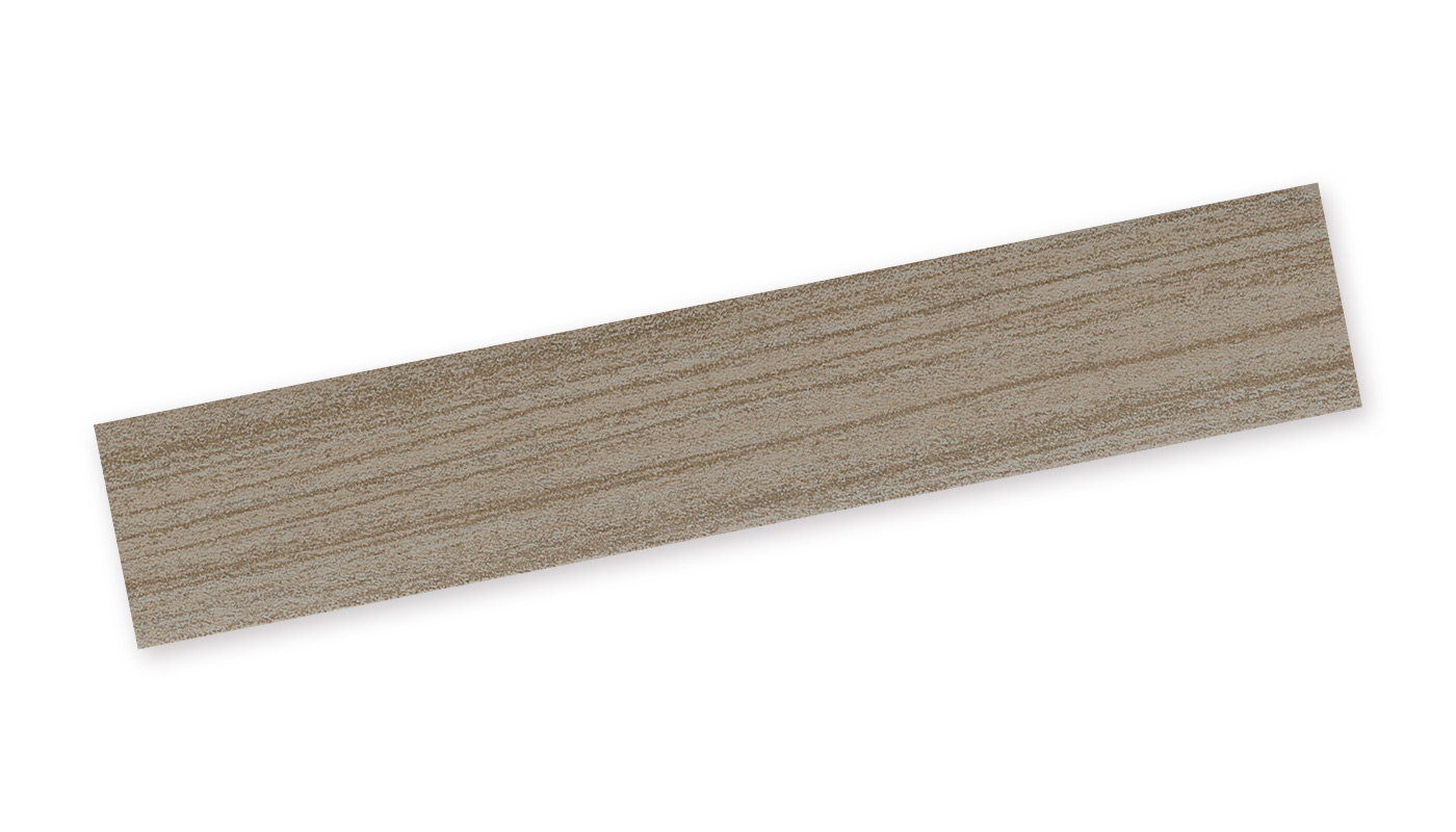 Bordo Plastica  ABS Acero DECORO LEGNO