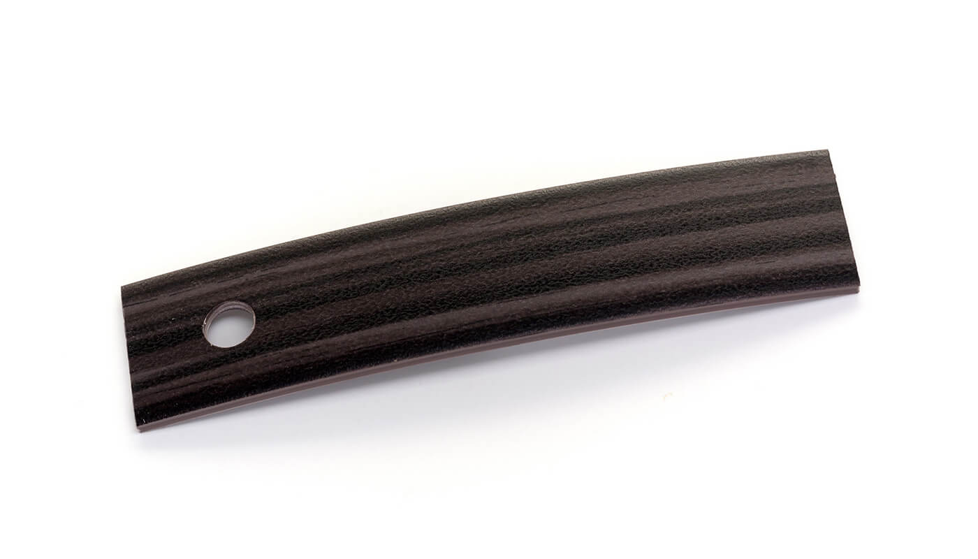 Bordo Plastica  ABS Makassar Cayu Affumicato DECORO LEGNO