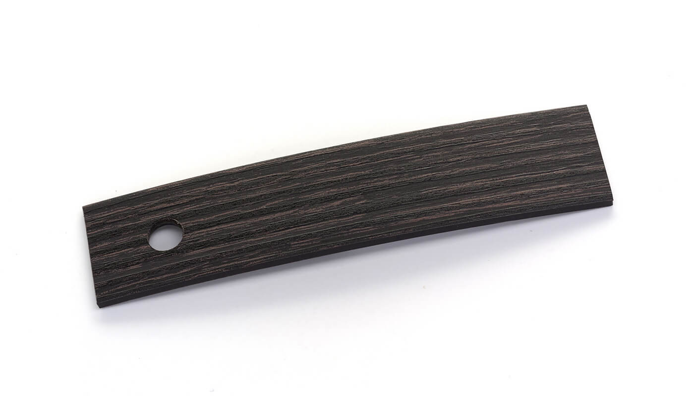 Bordo Plastica  ABS Rovere Moro DECORO LEGNO