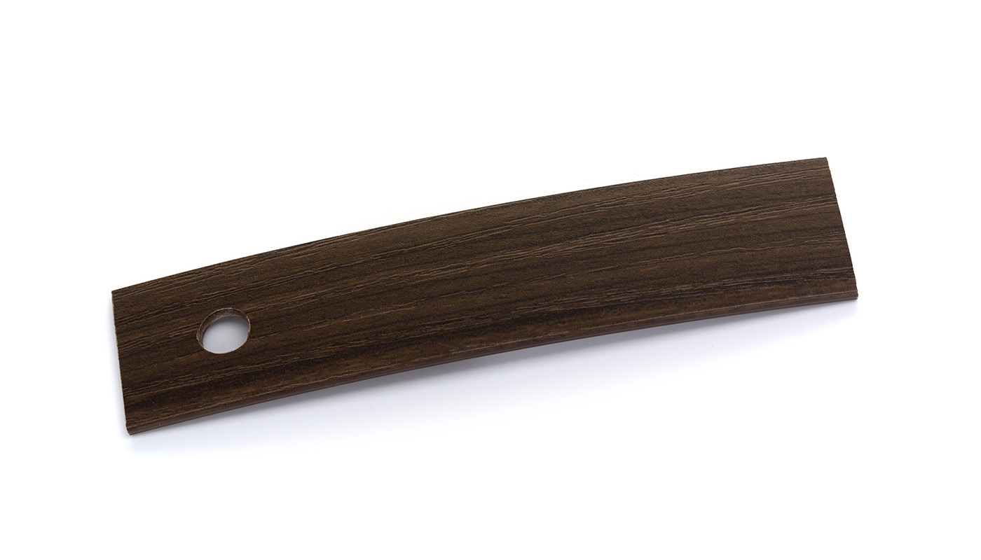 Bordo Plastica  ABS Noce DECORO LEGNO
