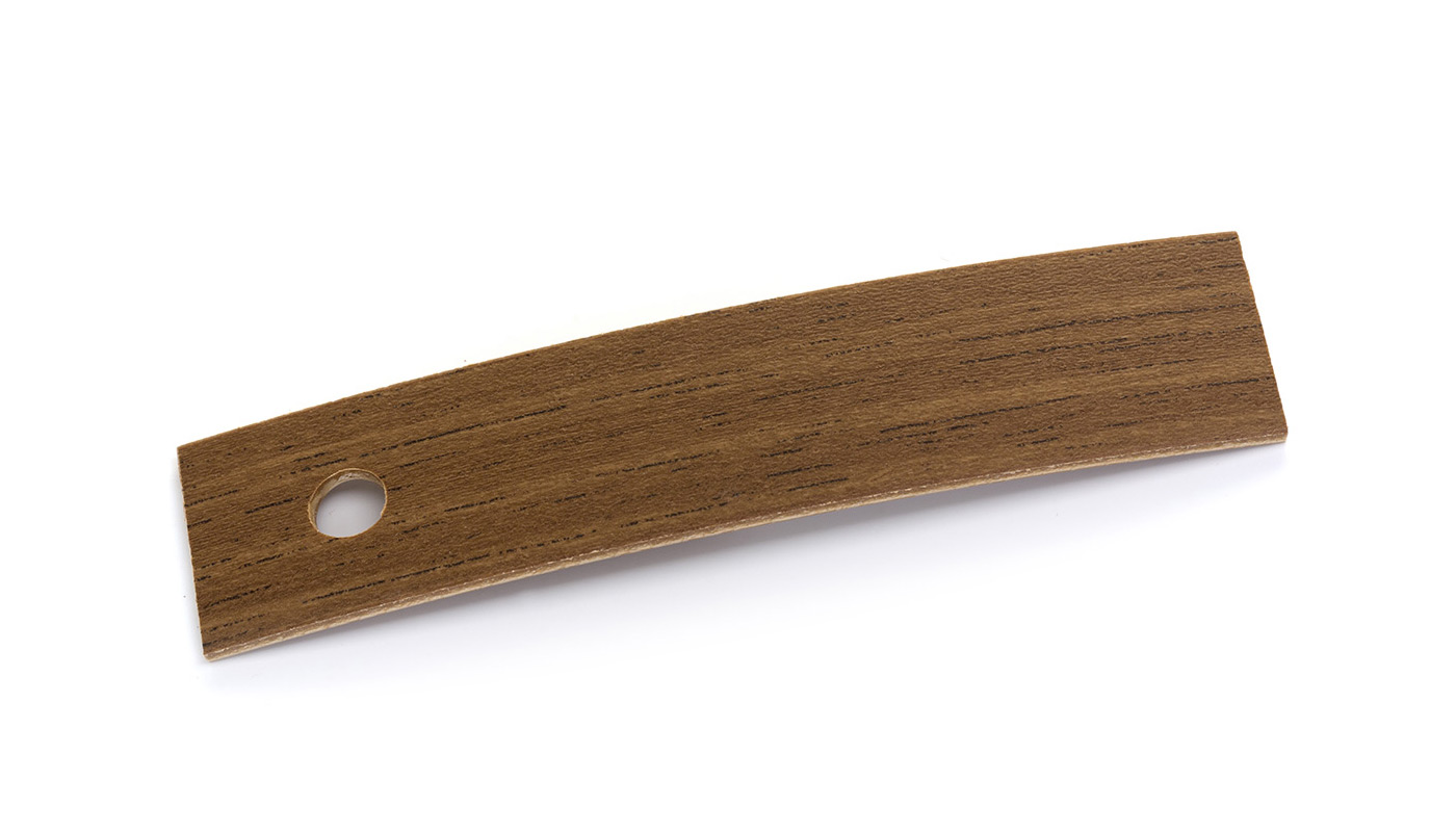 Bordo Plastica  ABS Noce DECORO LEGNO