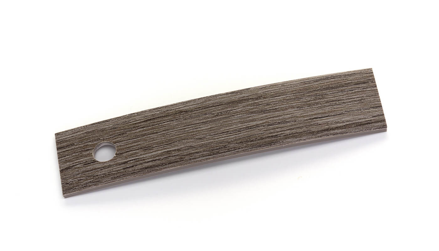 Bordo Plastica  ABS Rovere Apollo Grigio DECORO LEGNO