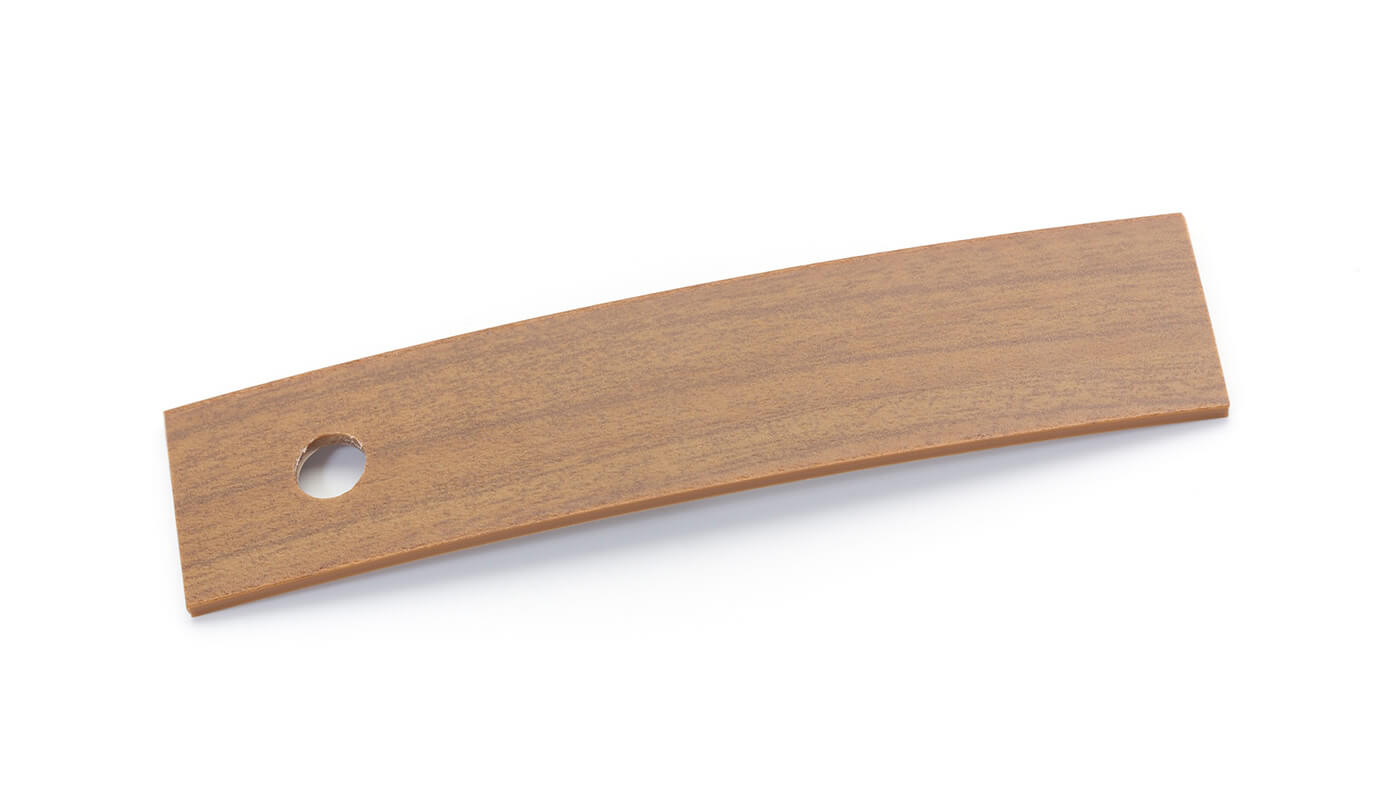 Bordo Plastica  ABS Noce Chiaro DECORO LEGNO