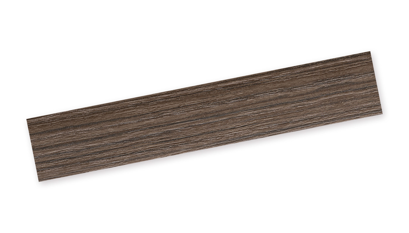 Bordo Plastica  ABS Olmo Svizzero Marrone DECORO LEGNO