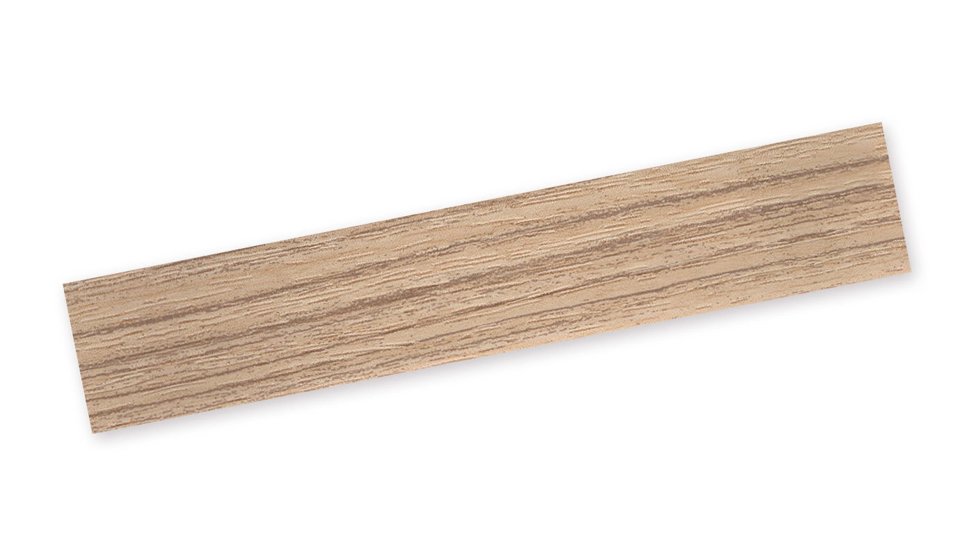 Bordo Plastica  ABS Olmo Svizzero Caldo DECORO LEGNO