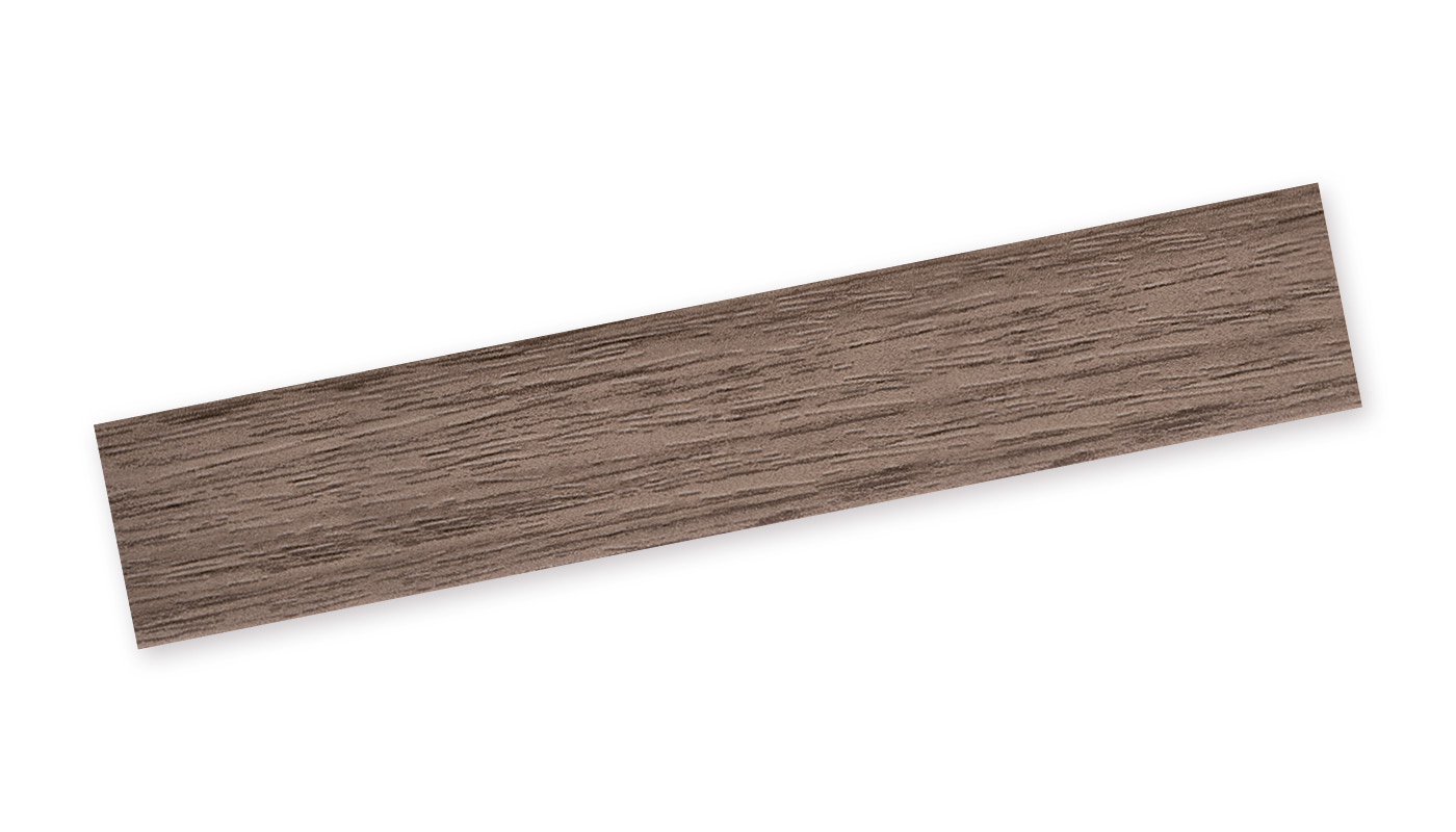 Bordo Plastica  ABS Rovere Moro DECORO LEGNO