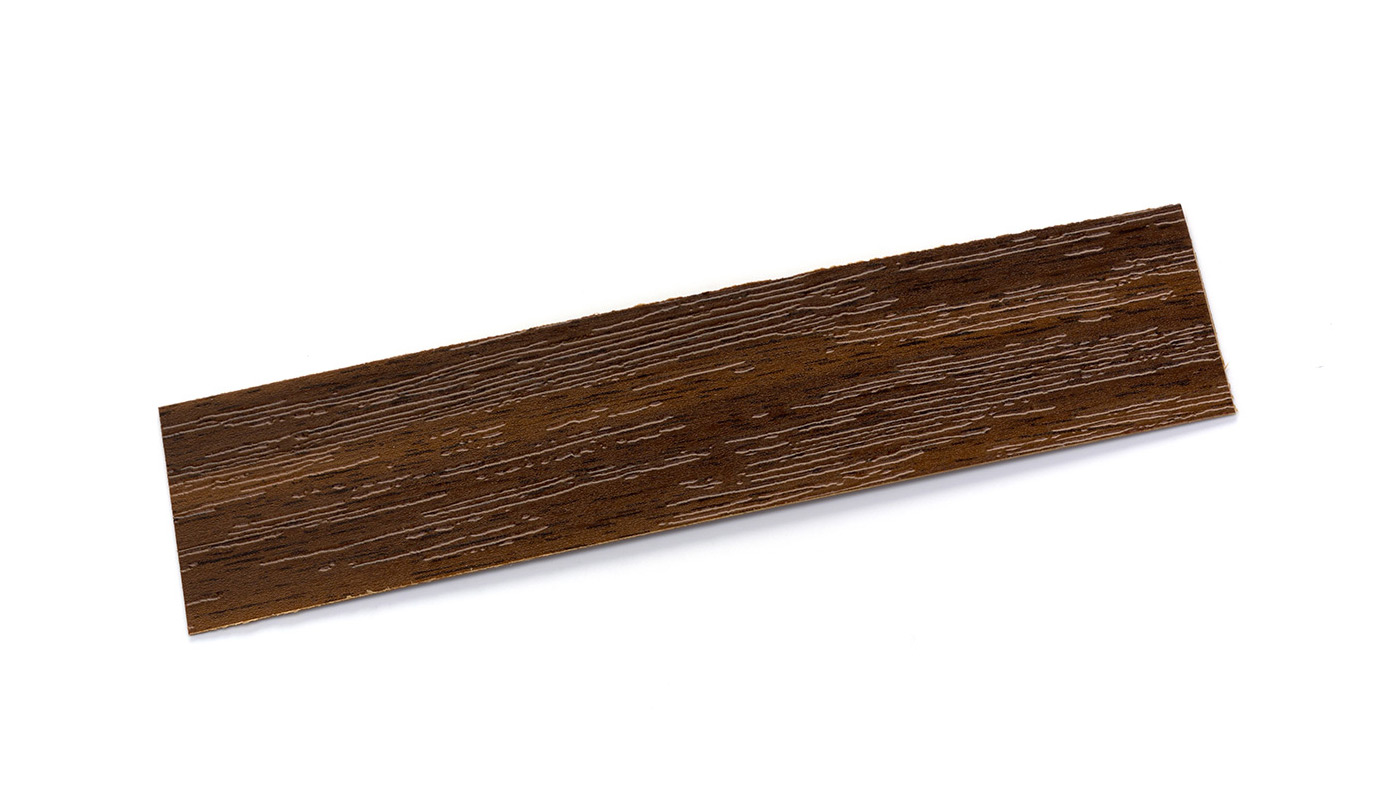 Bordo Plastica  ABS Noce DECORO LEGNO