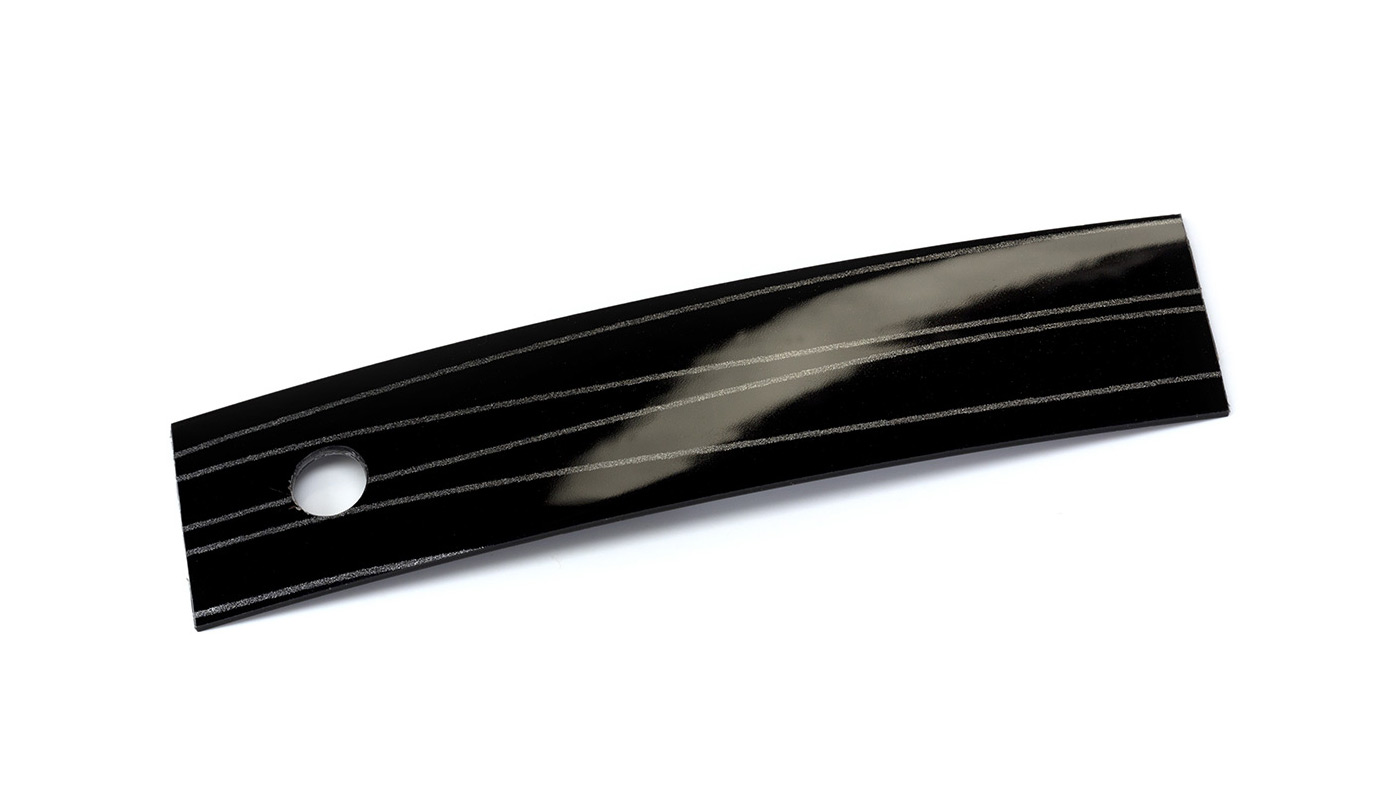 Bordo plastica ABS Siyah Suyolu Lucido HIGH-GLOSS