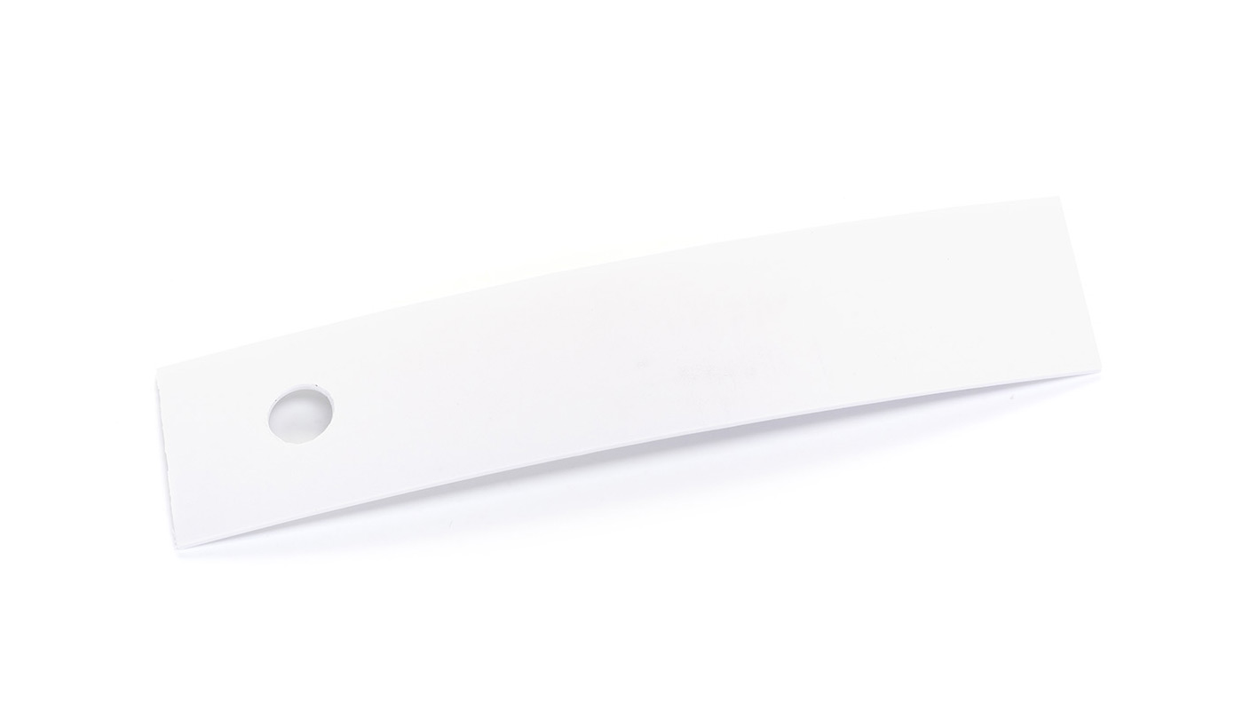 Bordo Plastica  ABS Bianco Alaska TINTA UNITA