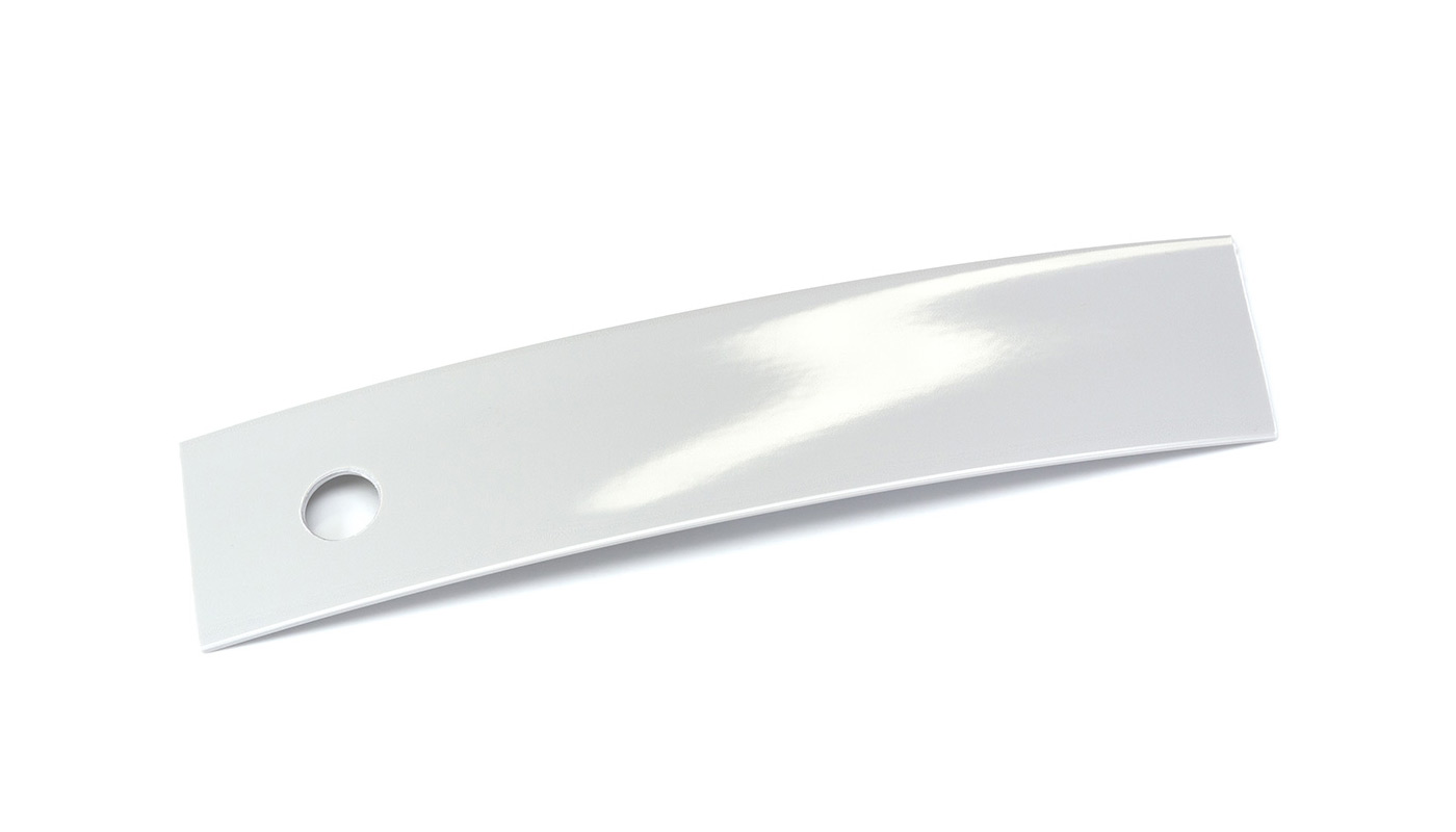 Bordo plastica ABS Grigio Lucido HIGH-GLOSS