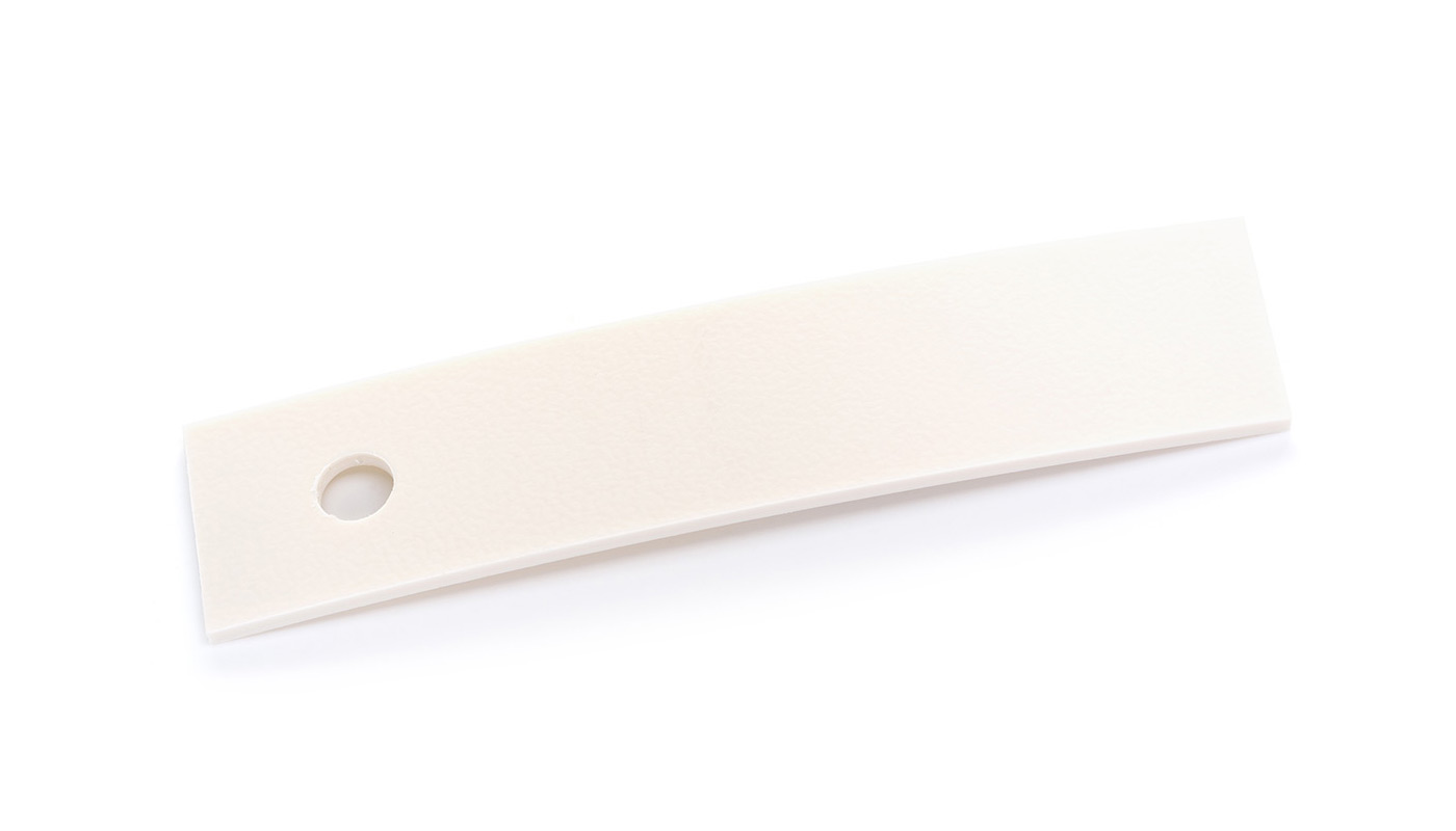 Bordo Plastica  ABS Bianco TINTA UNITA