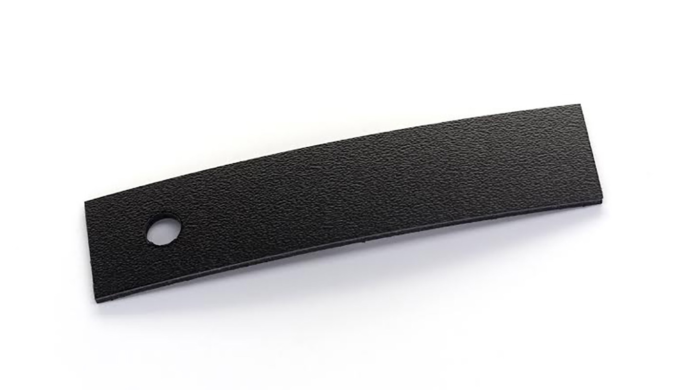 Bordo Plastica  ABS Nero TINTA UNITA