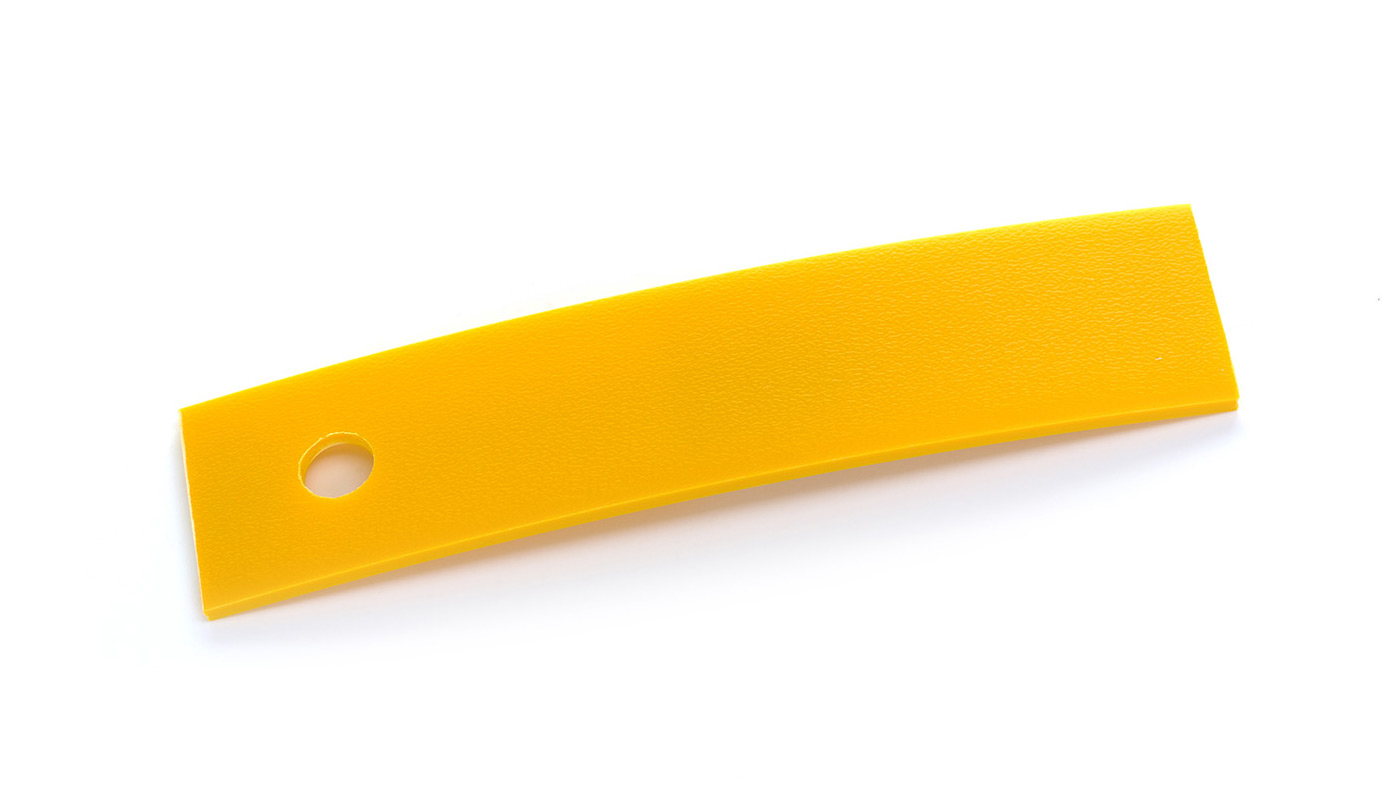 Bordo Plastica  ABS Giallo TINTA UNITA