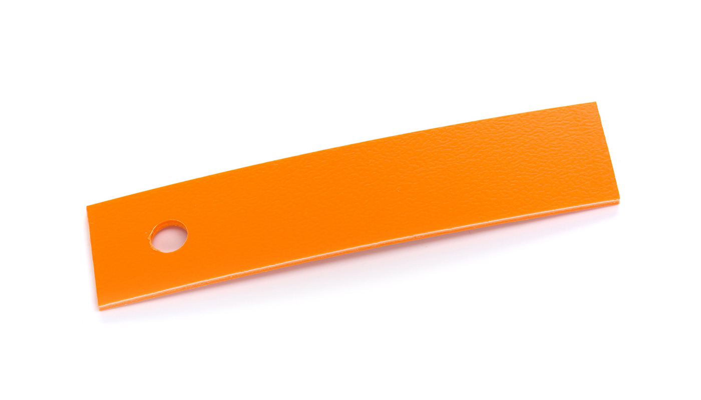 Bordo Plastica  ABS Arancio TINTA UNITA