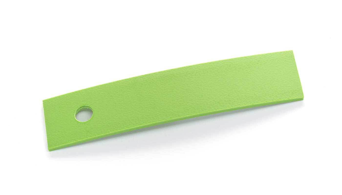 Bordo Plastica  ABS Verde TINTA UNITA