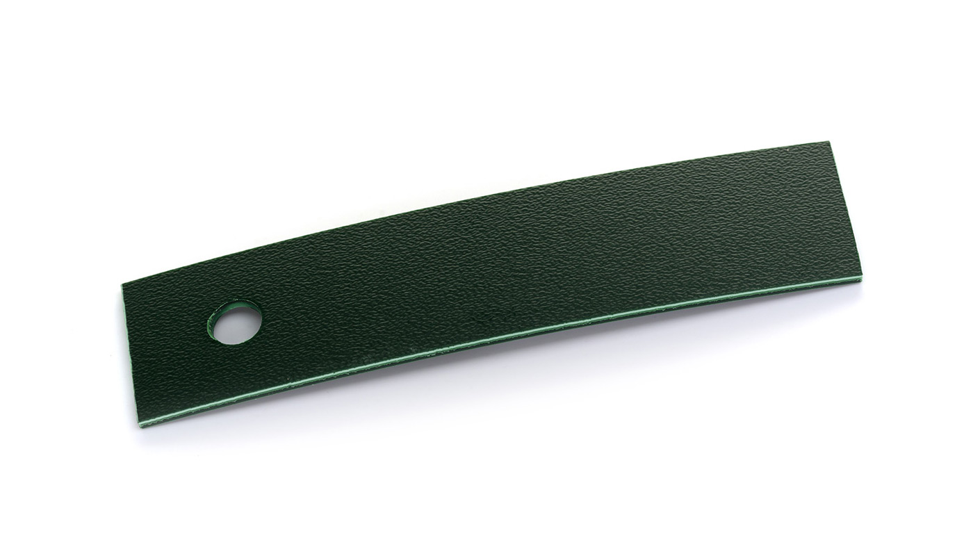 Bordo Plastica  ABS Verde Scuro TINTA UNITA
