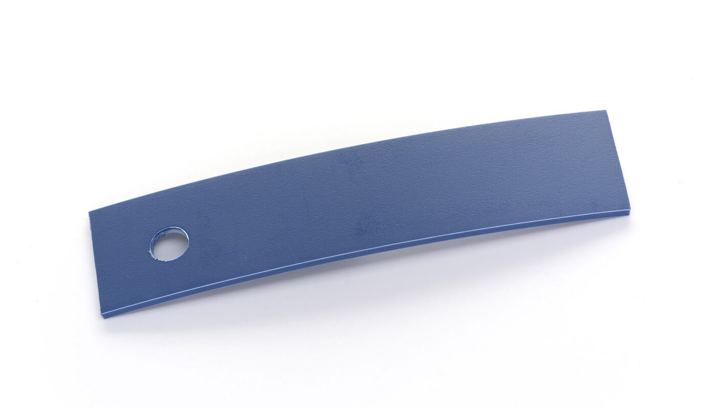 Bordo Plastica  ABS Blu Acciaio TINTA UNITA