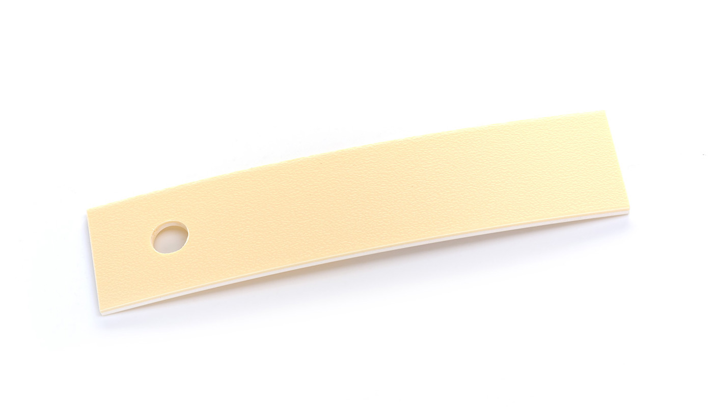 Bordo Plastica  ABS Giallo TINTA UNITA