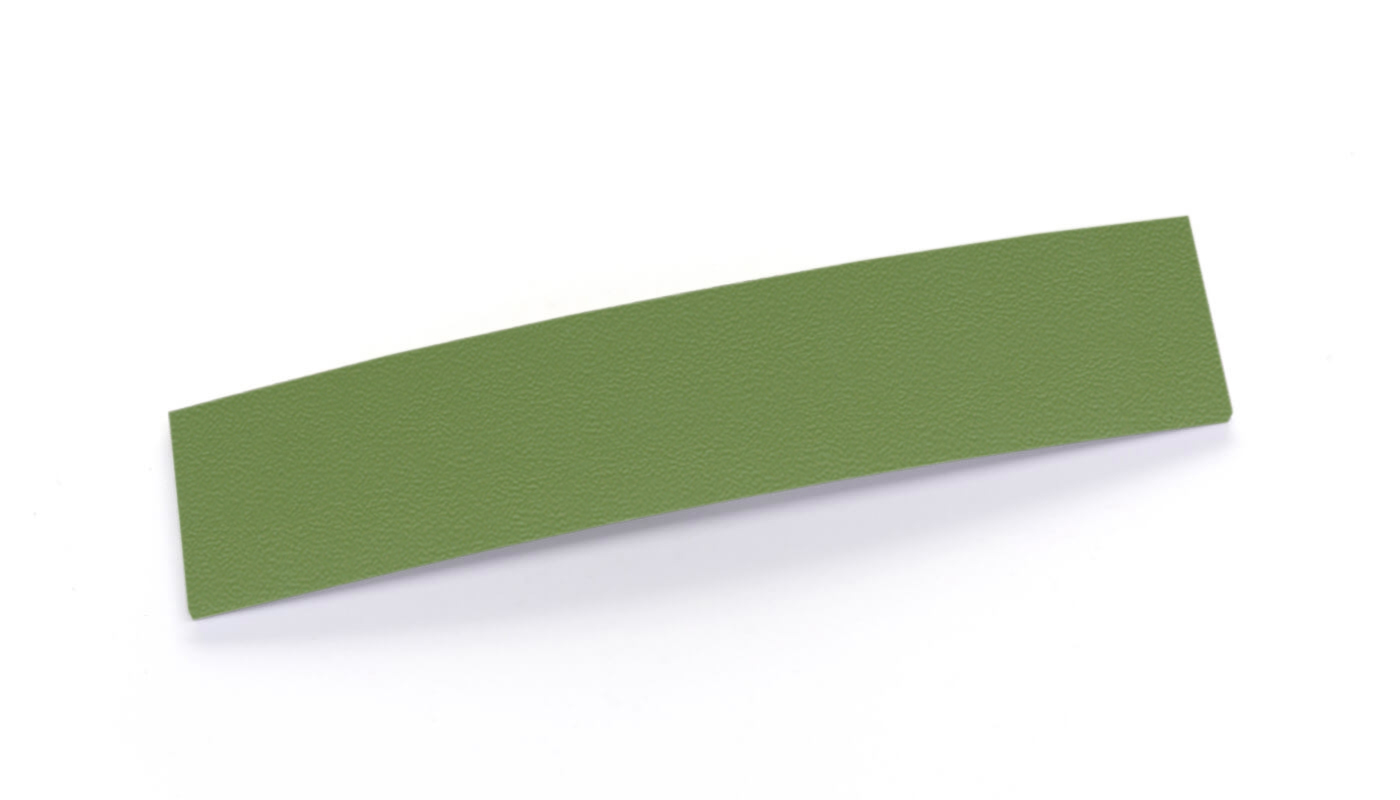 Bordo Plastica  ABS Verde TINTA UNITA