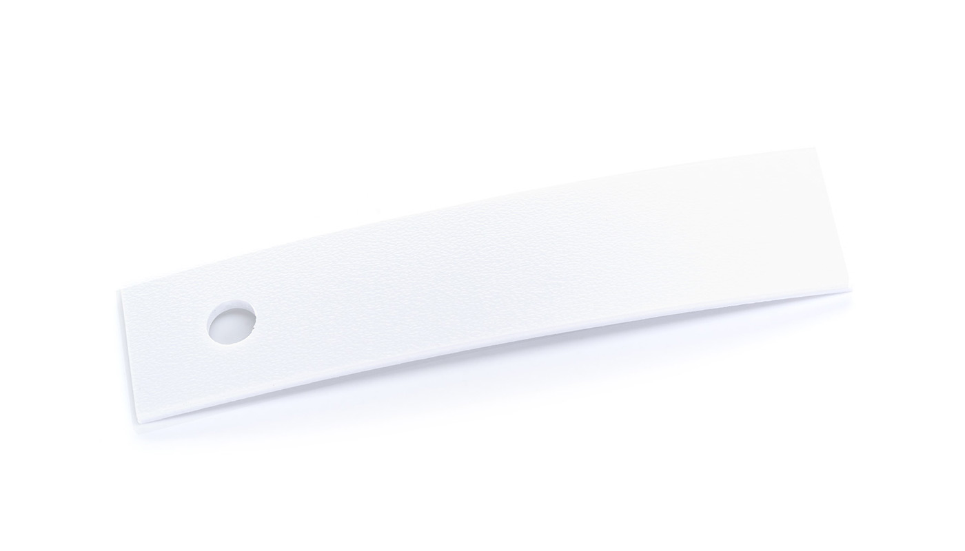 Bordo Plastica  ABS Grigio Chiaro TINTA UNITA