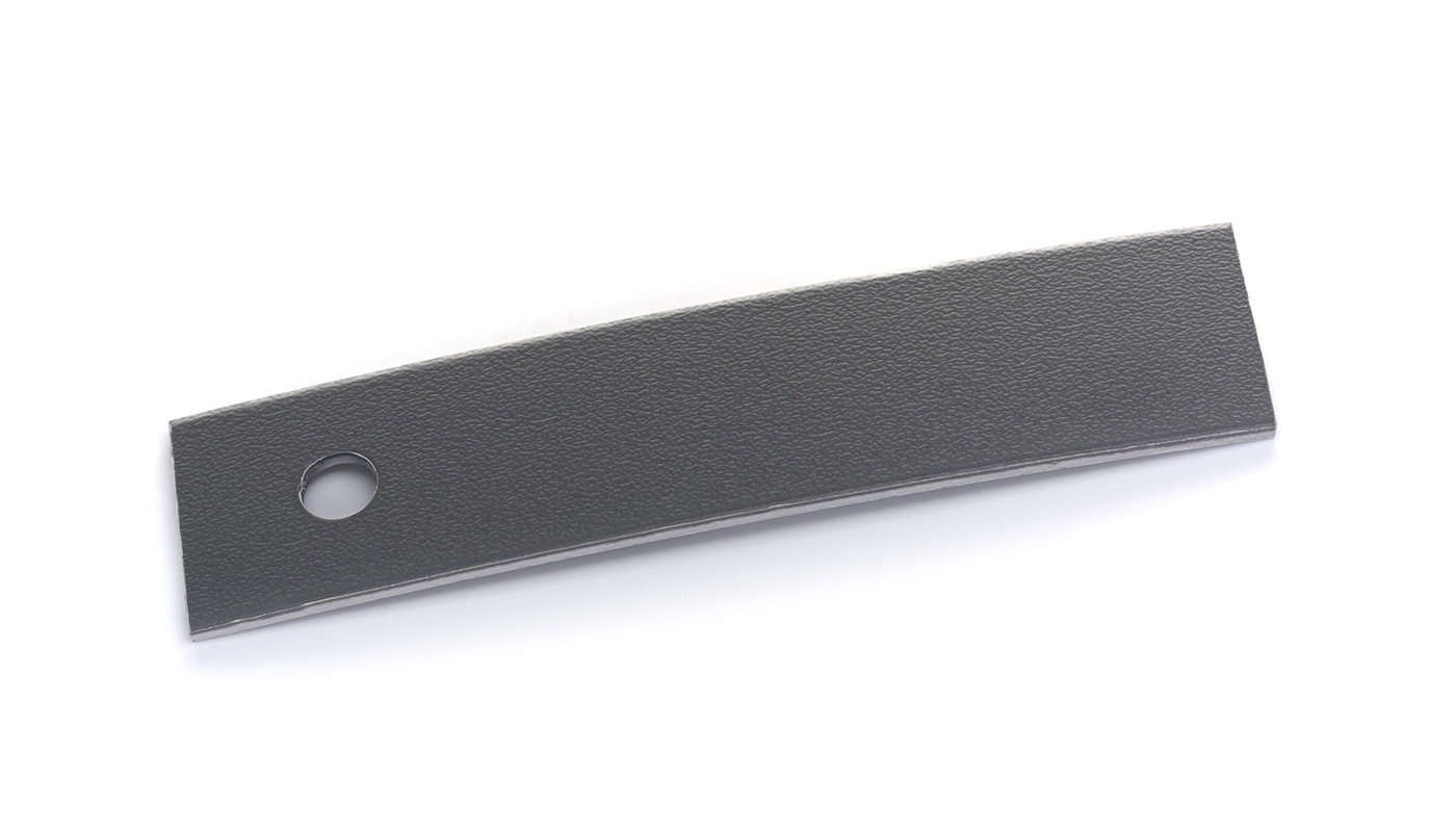 Bordo Plastica  ABS Grigio Scuro TINTA UNITA