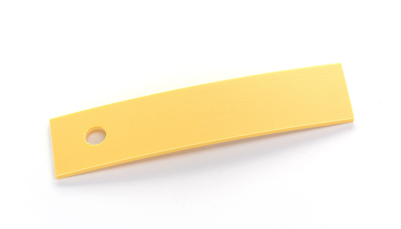 Bordo Plastica  ABS Giallo Mais TINTA UNITA