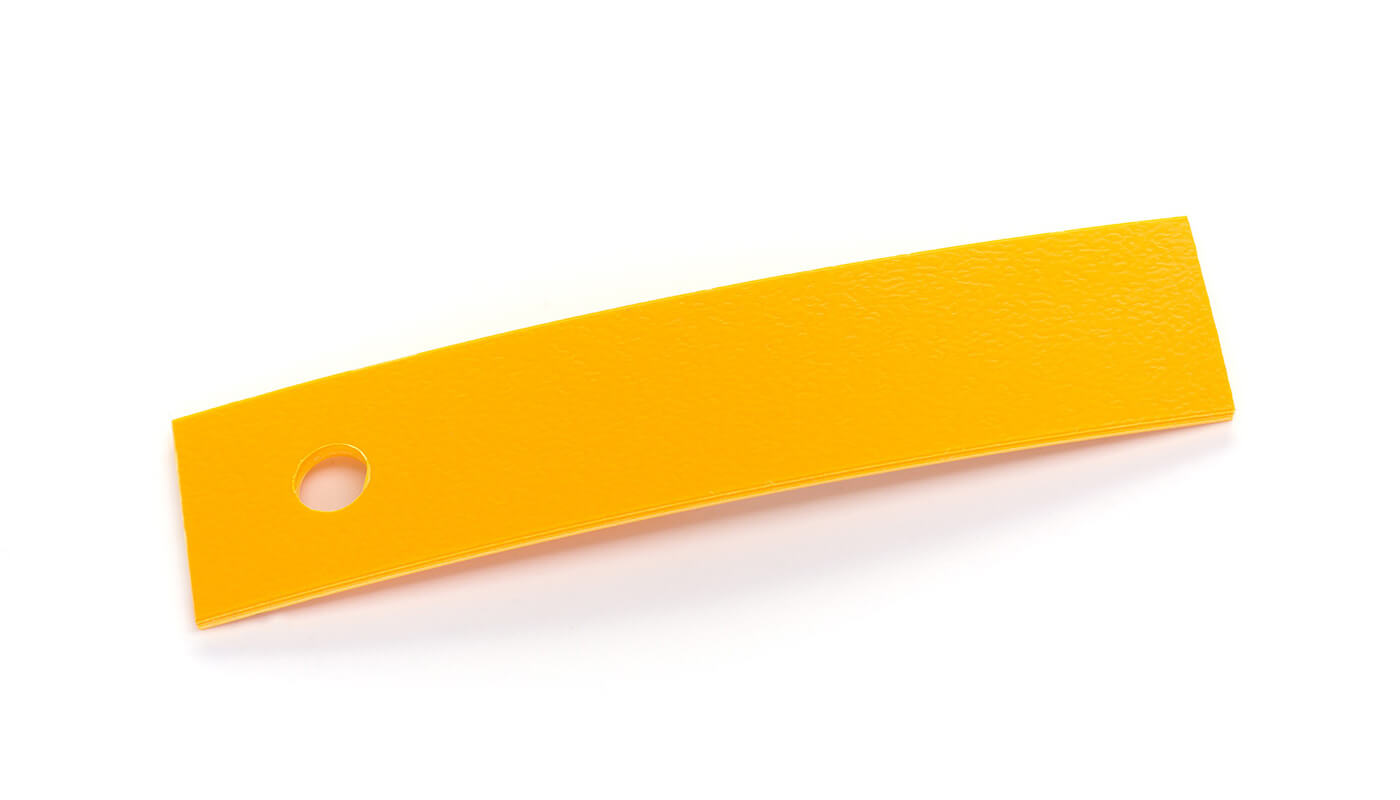 Bordo Plastica  ABS Arancio TINTA UNITA
