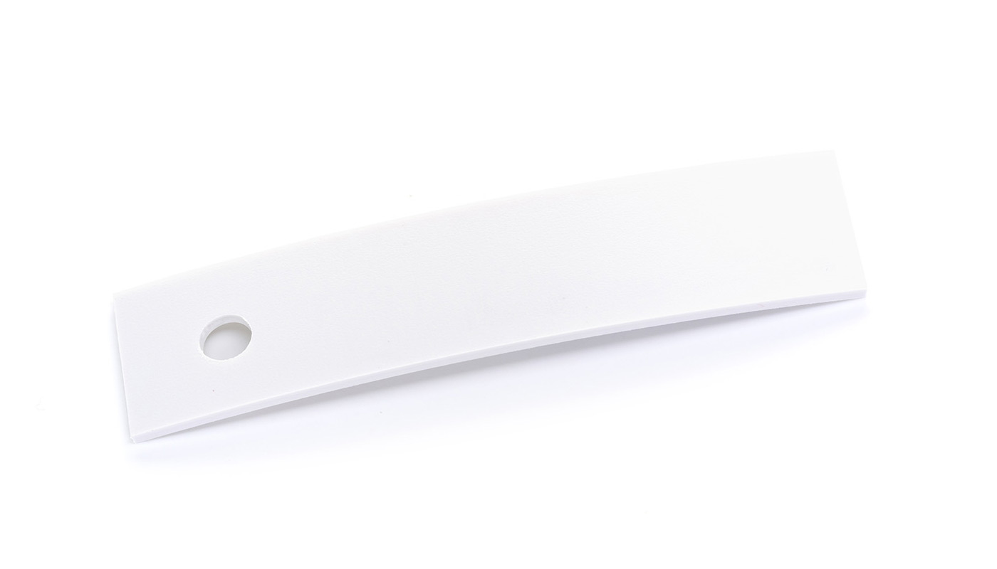 Bordo Plastica  ABS Bianco TINTA UNITA