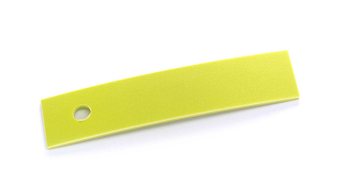 Bordo Plastica  ABS Verde TINTA UNITA
