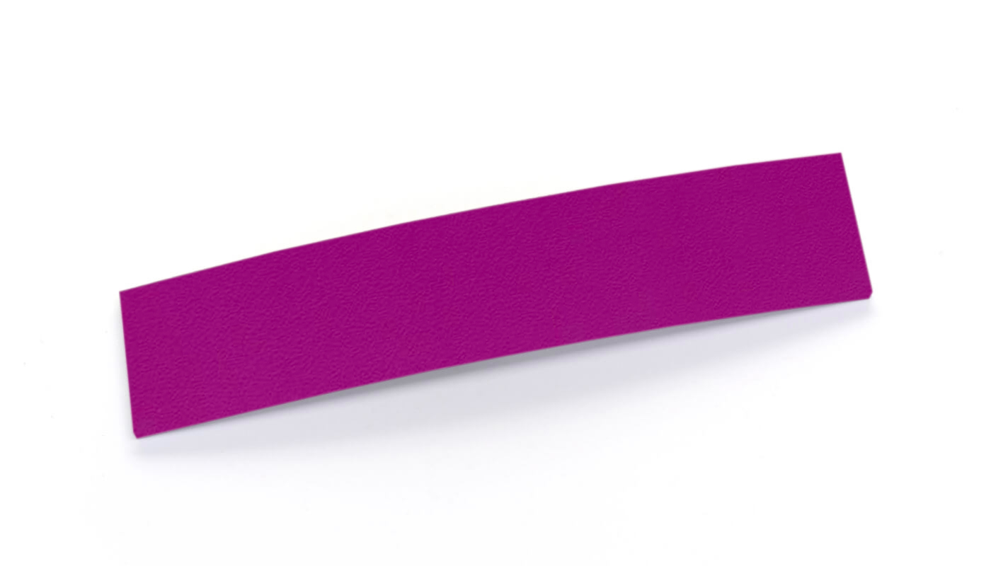 Bordo Plastica  ABS Rosso Mirtillo TINTA UNITA