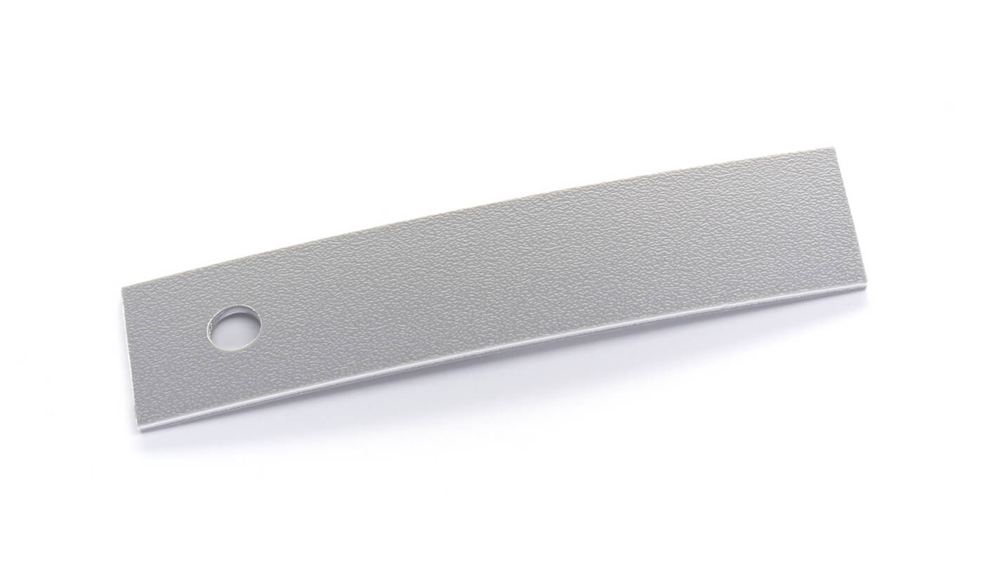 Bordo Plastica  ABS Grigio TINTA UNITA