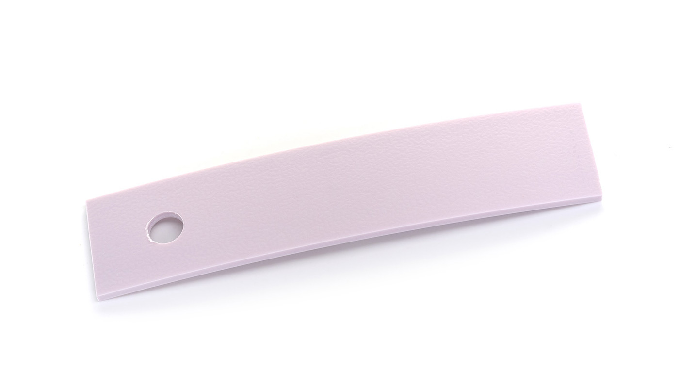 Bordo Plastica  ABS Rosa TINTA UNITA