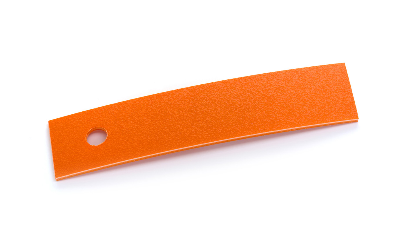Bordo Plastica  ABS Arancio TINTA UNITA