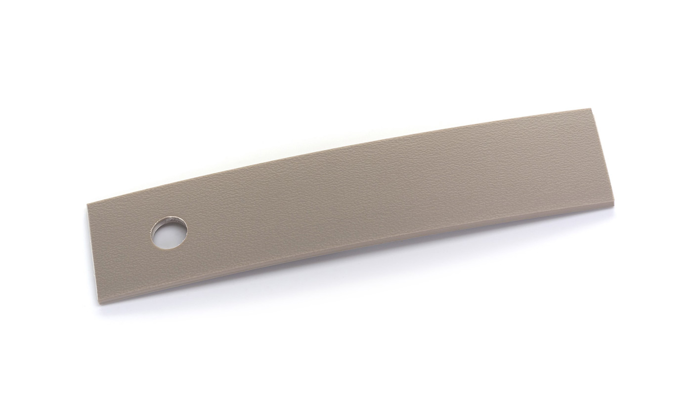 Bordo Plastica  ABS Grigio Chiaro TINTA UNITA