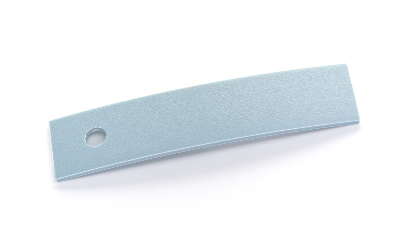 Bordo Plastica  ABS Azzurro TINTA UNITA